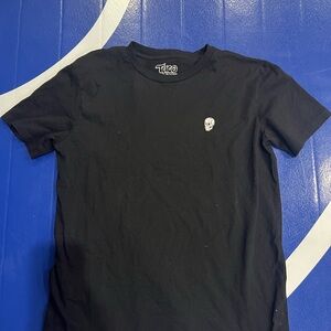 Black Skull Graphic Men's T-Shirt